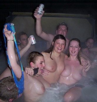 hot tub titties