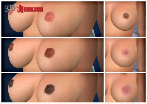 custom nipples from Kink 3D