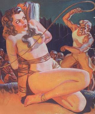 lurid titty whipping art